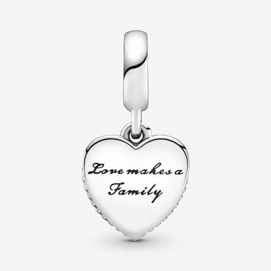 Pandora Charm Pendant Cœur L'Amour est le Ciment de la Famille & Pandora Bijoux Soldes